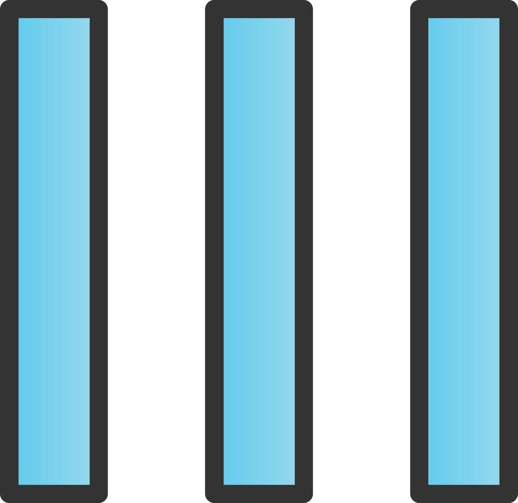 Vertical Vector Icon Design