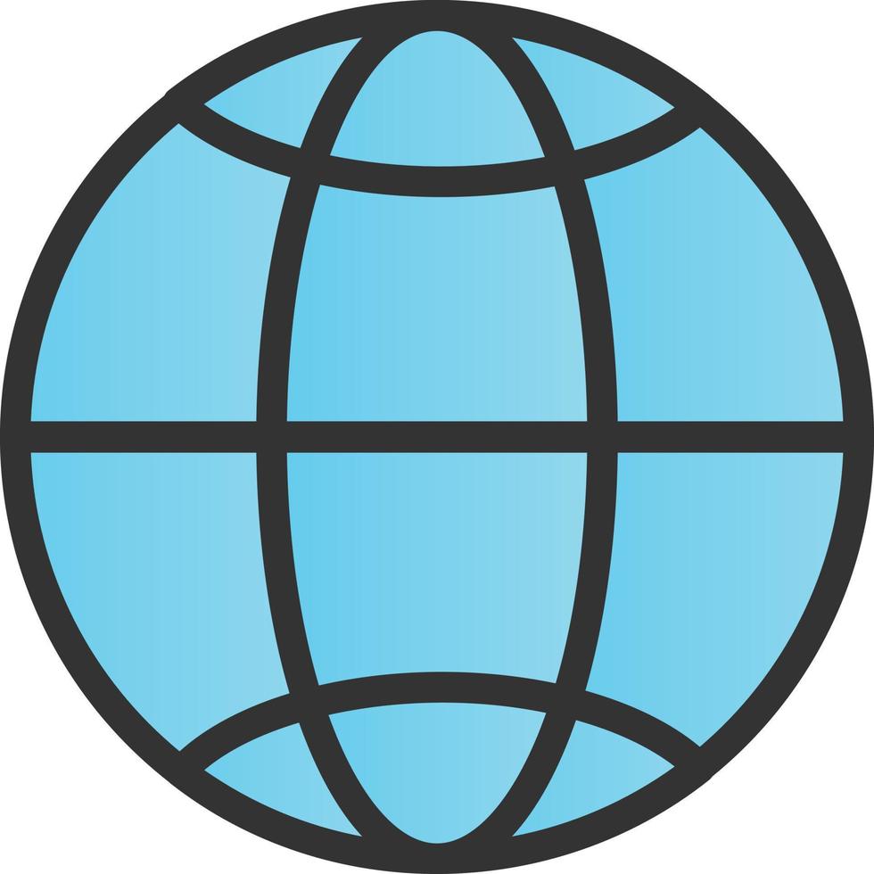 Globe Vector Icon Design