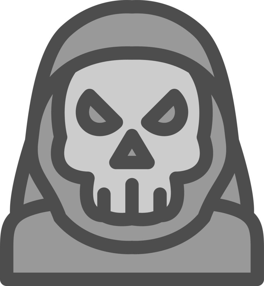 Grim Reaper Vector Icon Design