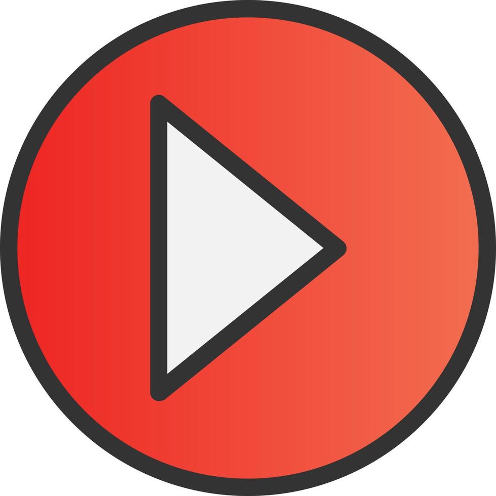 Play Vector Icon Design