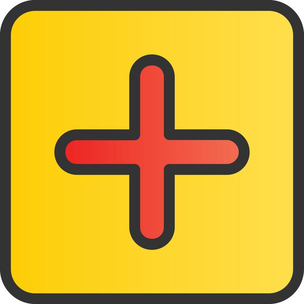 Plus Vector Icon Design
