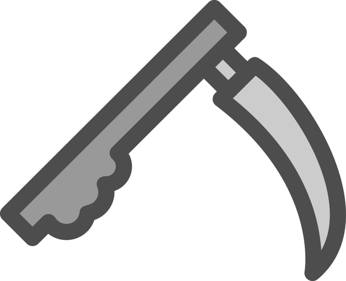Scythe Vector Icon Design