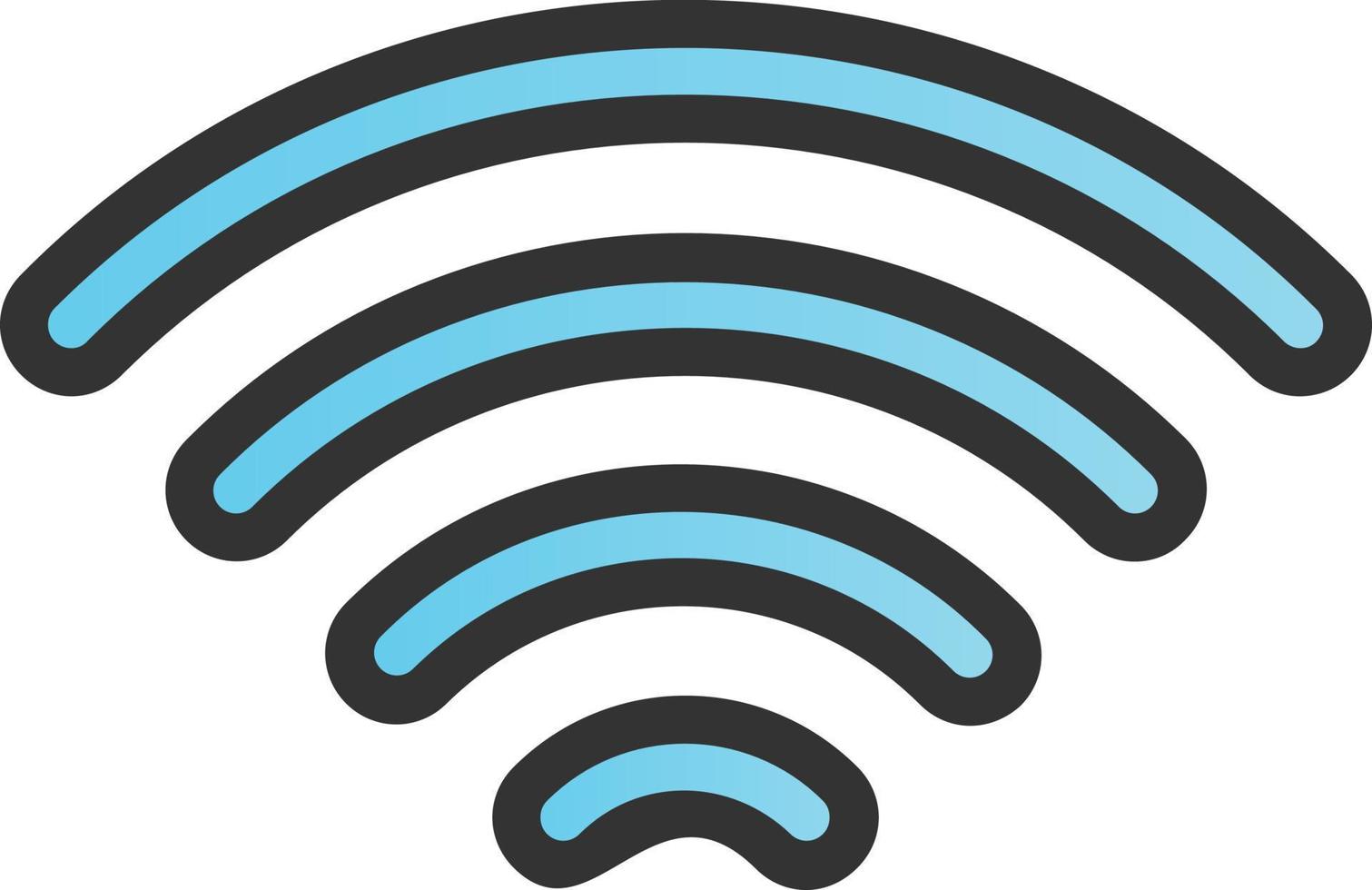 Wifi Vector Icon Design