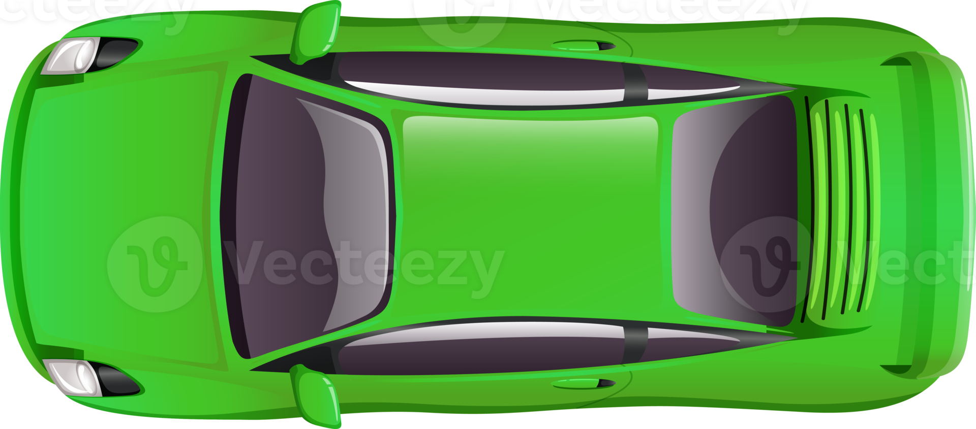 Green car roof 15339764 PNG