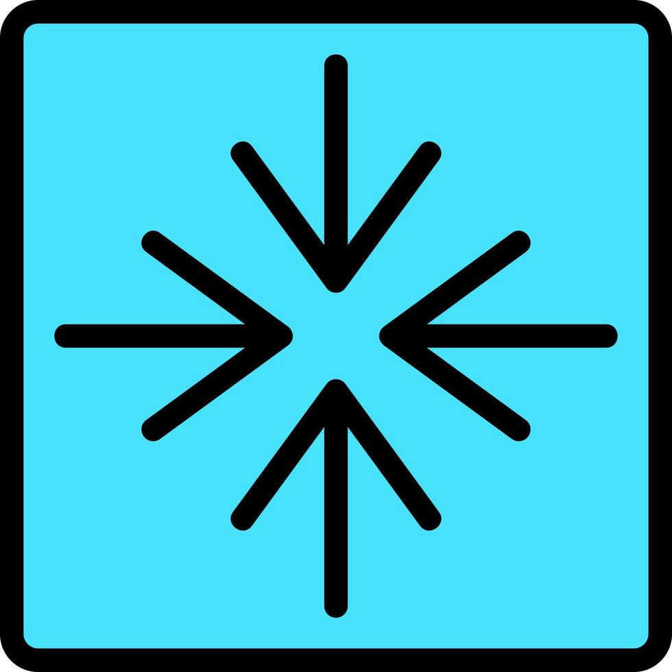 Minimize Vector Icon Design