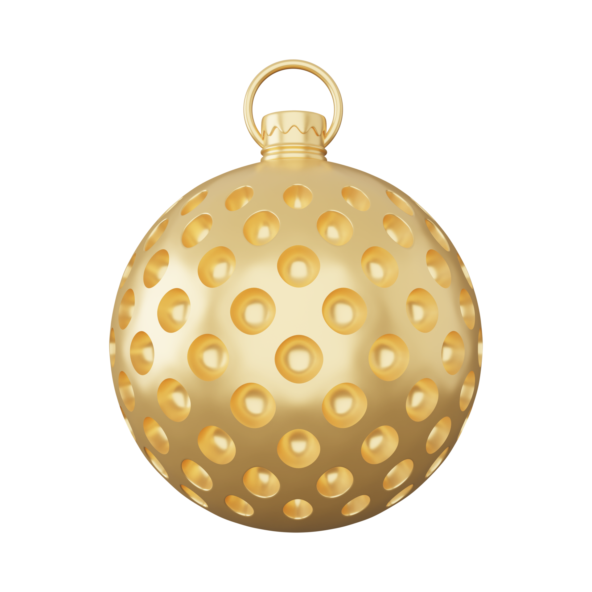 Realistic Christmas ball ornament 15339815 PNG