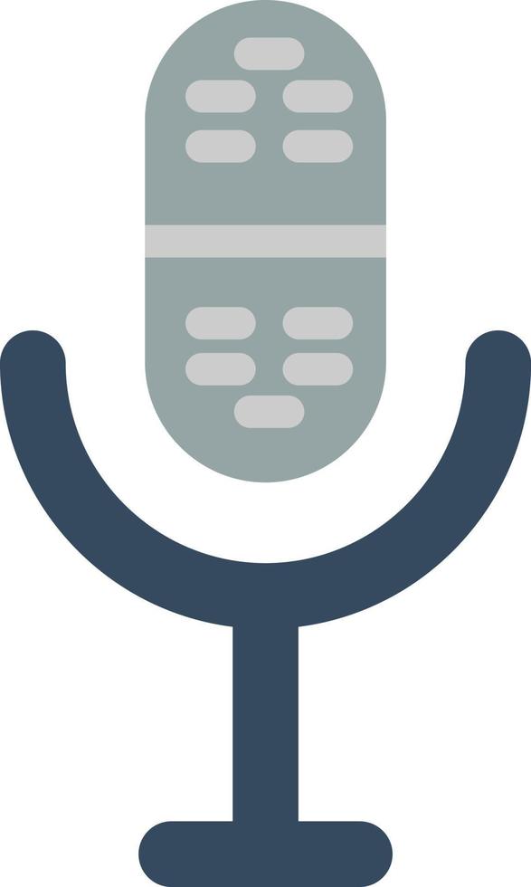 Mic Vector Icon Design