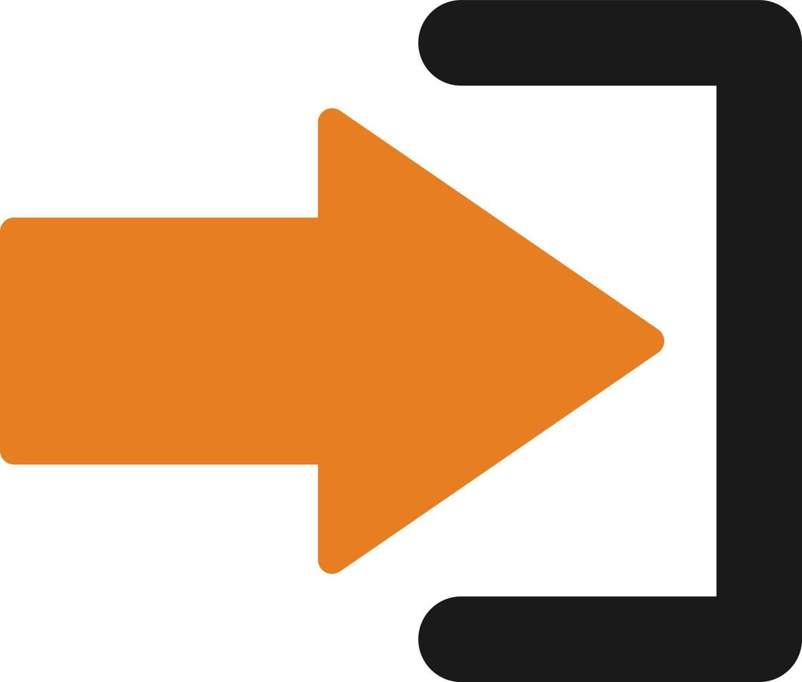 Log In Vector Icon Design