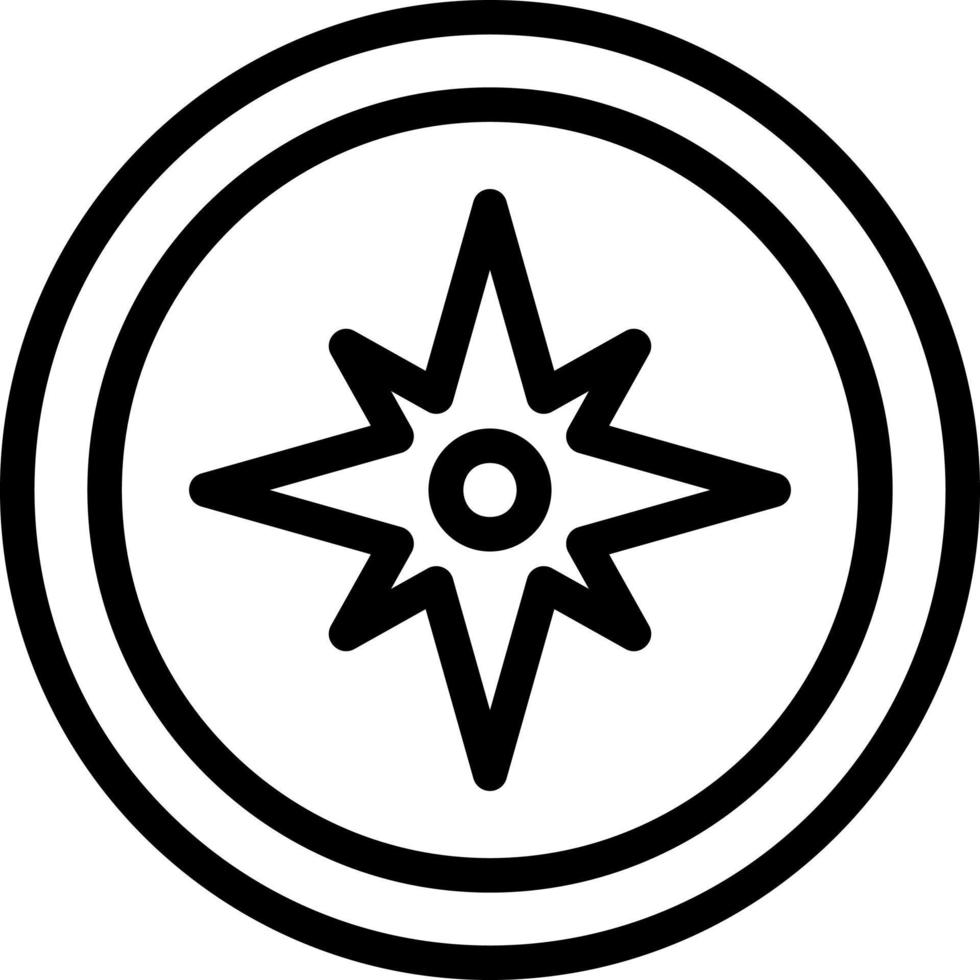 Compass Vector Icon Design