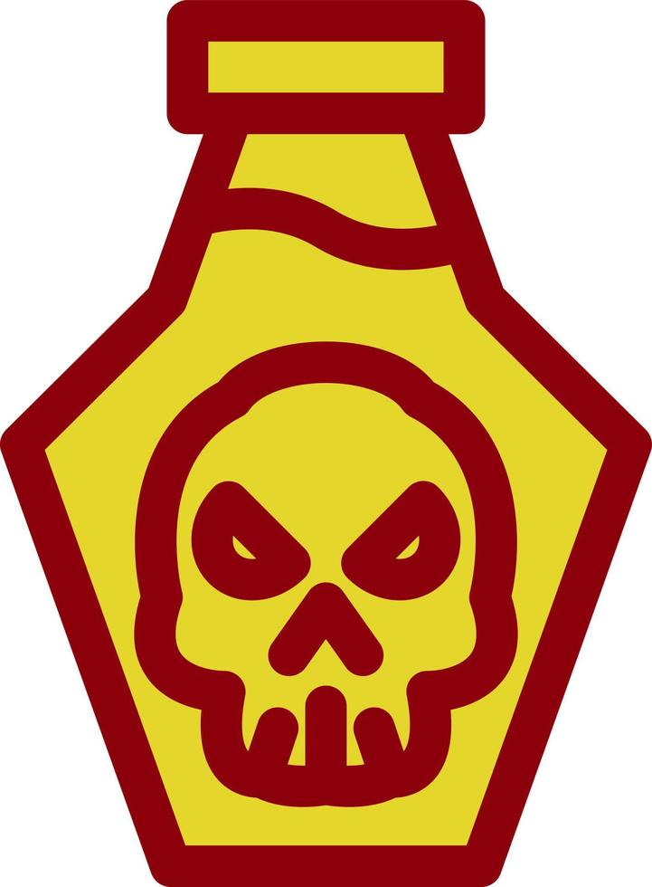 Poison Vector Icon Design