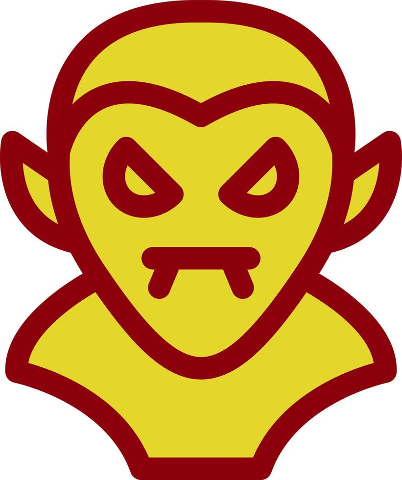 Dracula Vector Icon Design