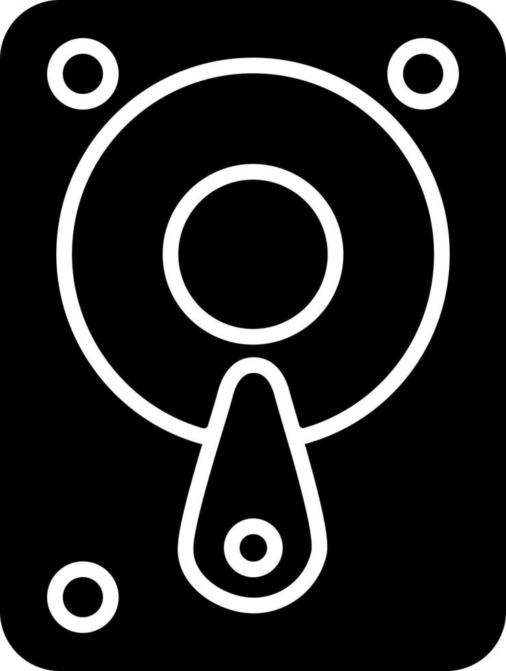 Hard Drive Vector Icon Design