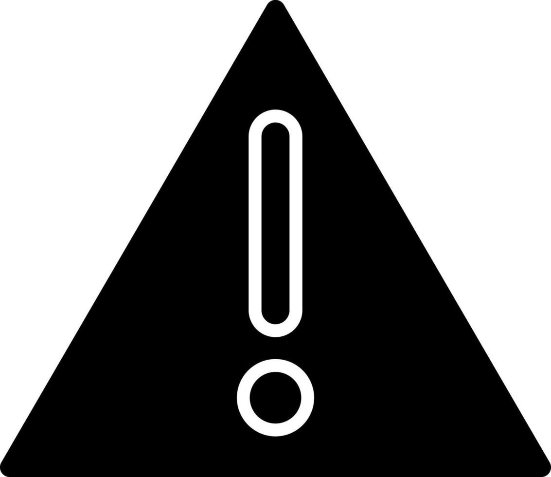 Alert Vector Icon Design
