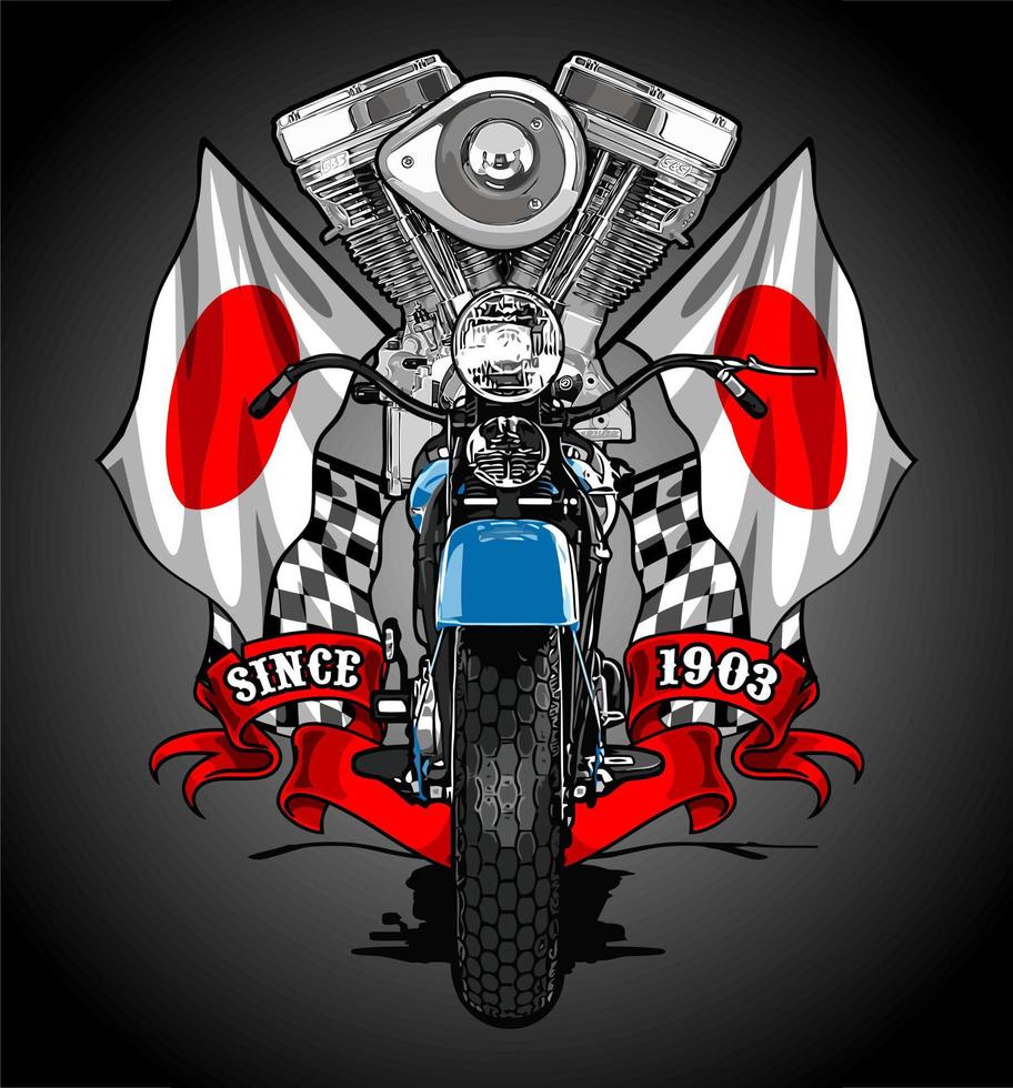 biker vector template for graphic design