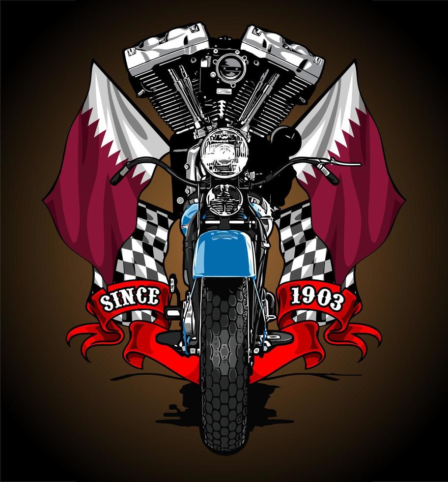 biker vector template for graphic design