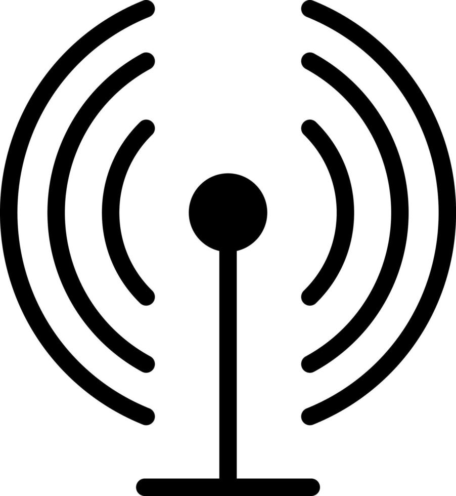 Antenna Vector Icon Design
