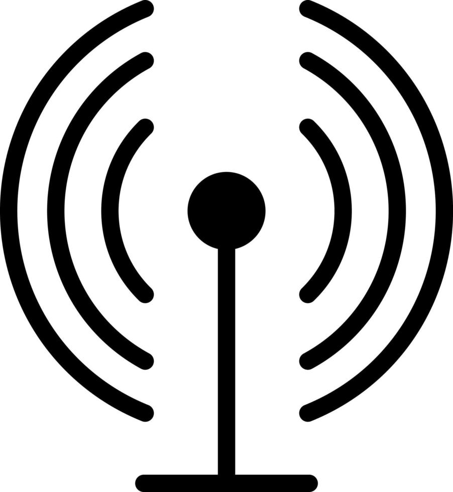 Antenna Vector Icon Design