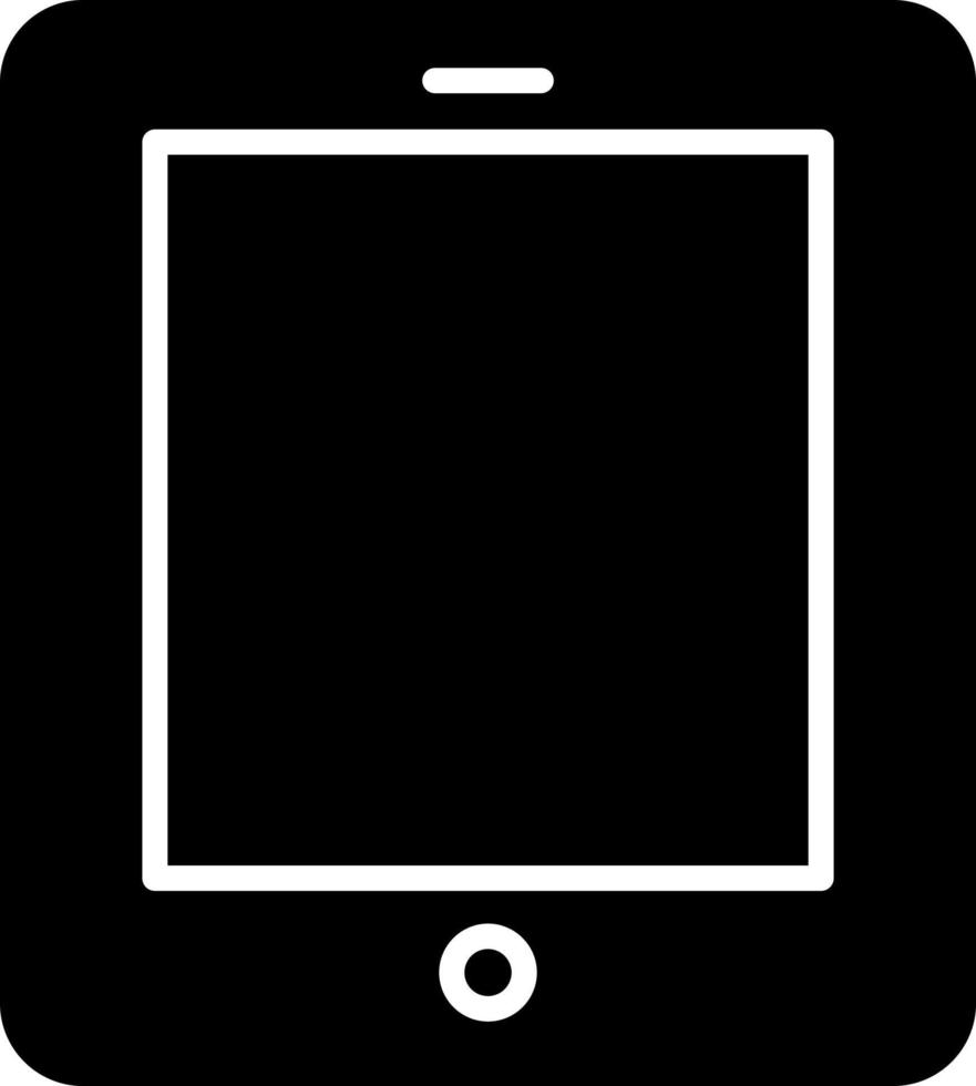 diseño de icono de vector de tableta