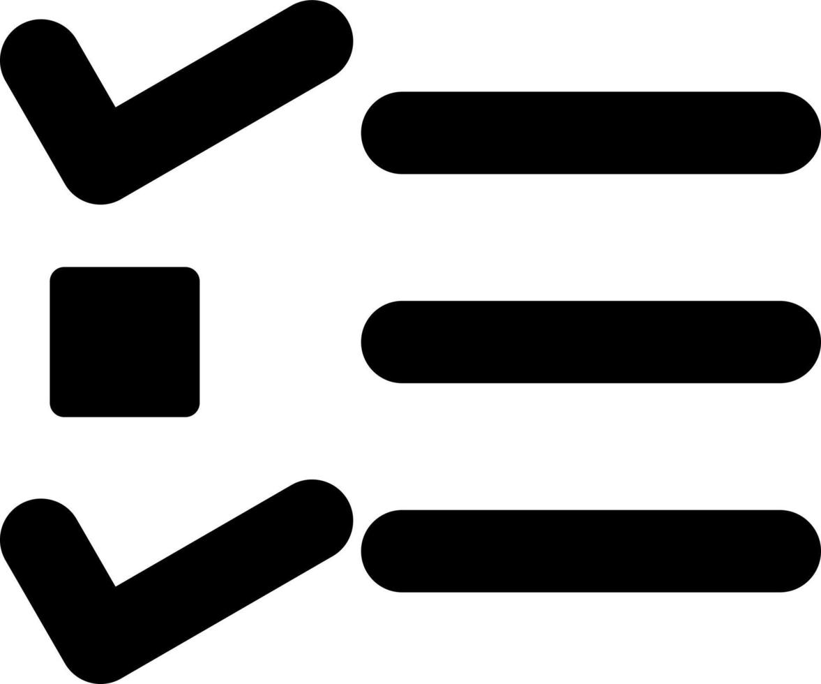 diseño de icono de vector de lista de verificación
