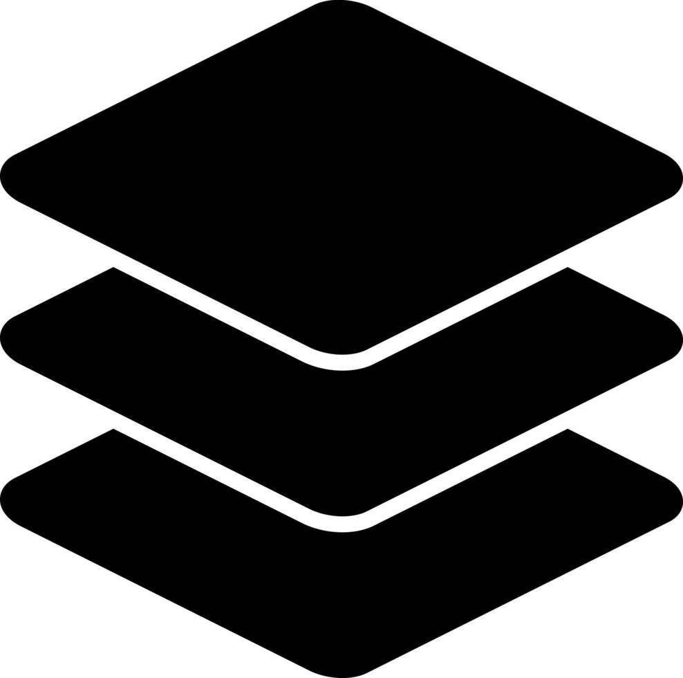 Layers Vector Icon Design