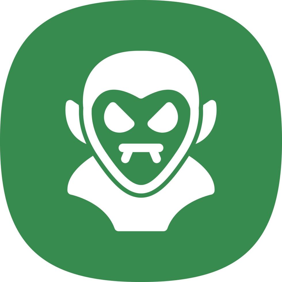 Dracula Vector Icon Design