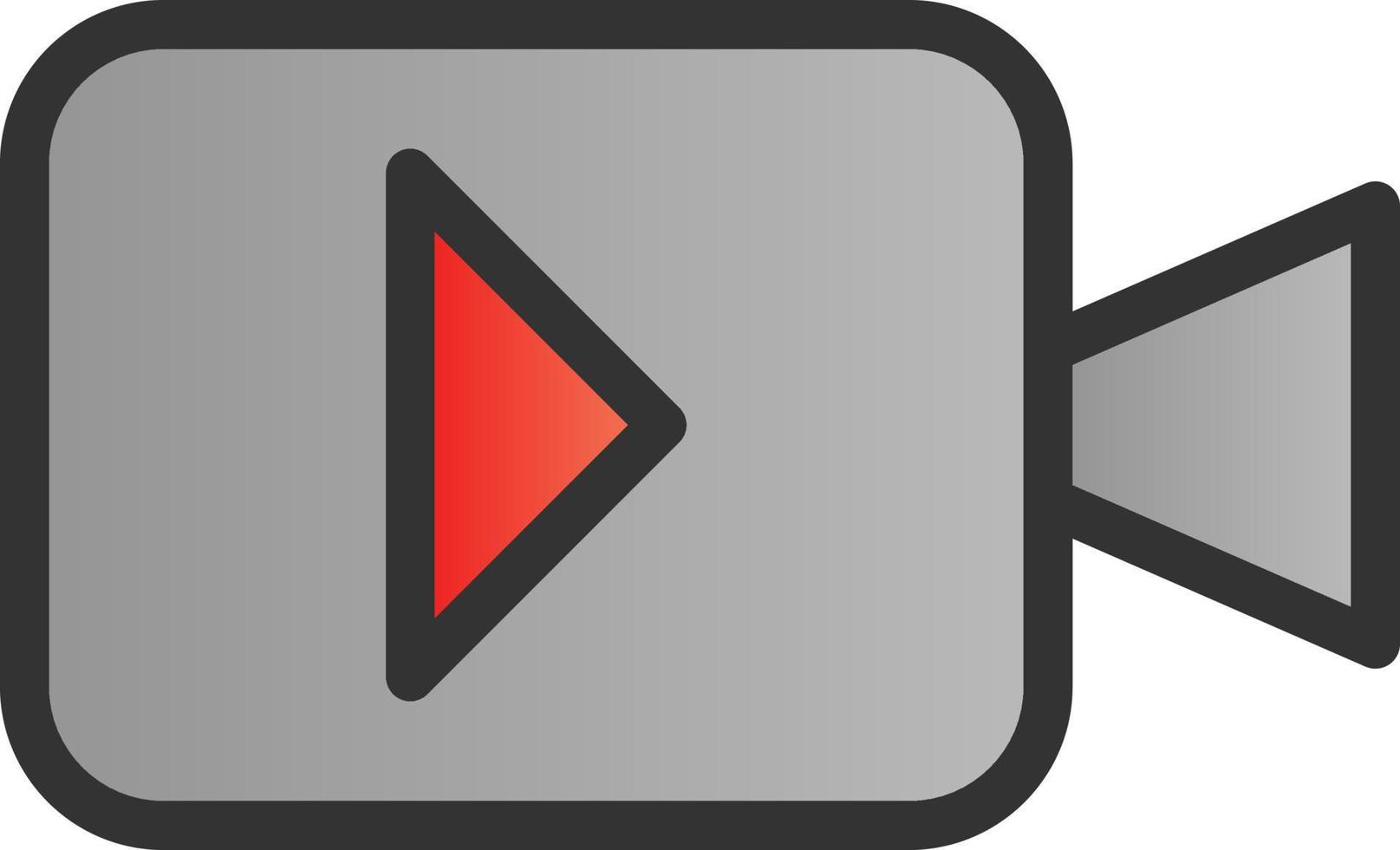Video Vector Icon Design