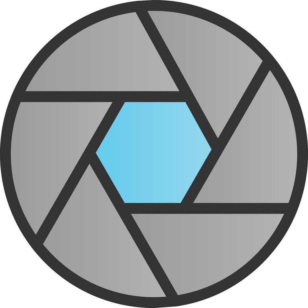 Aperture Vector Icon Design