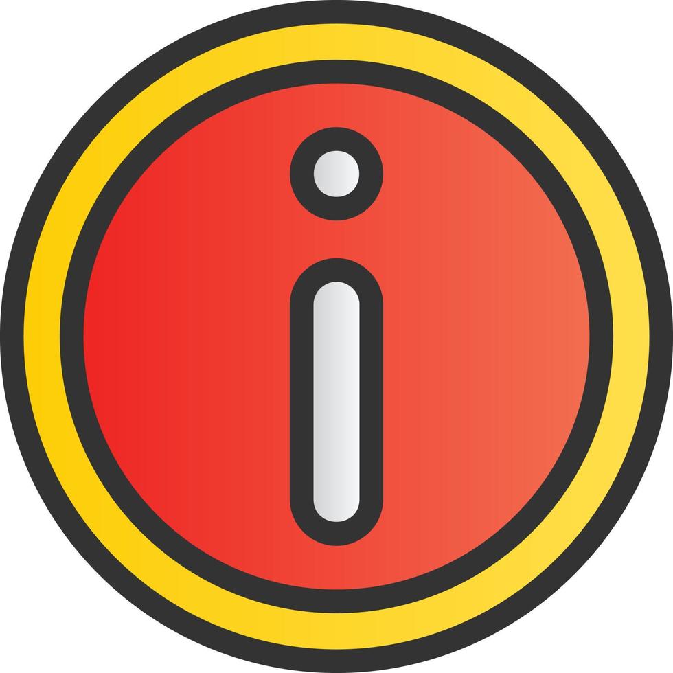 Info Vector Icon Design