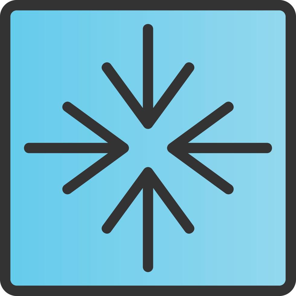 Minimize Vector Icon Design