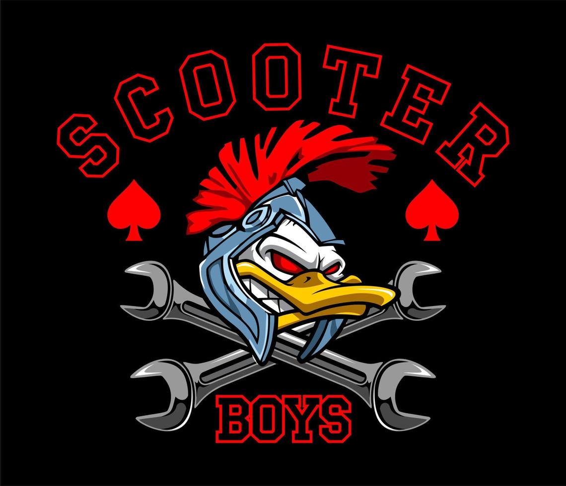 scooter vector template for graphic design
