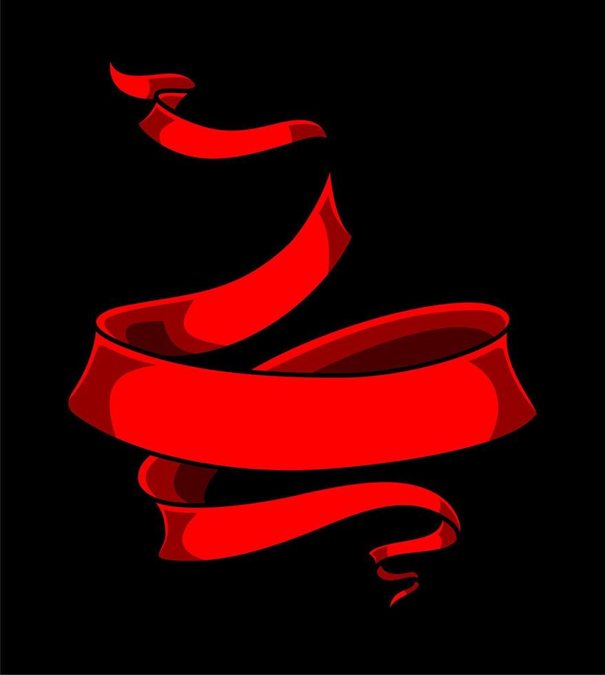 ribbon vector template for graphic design