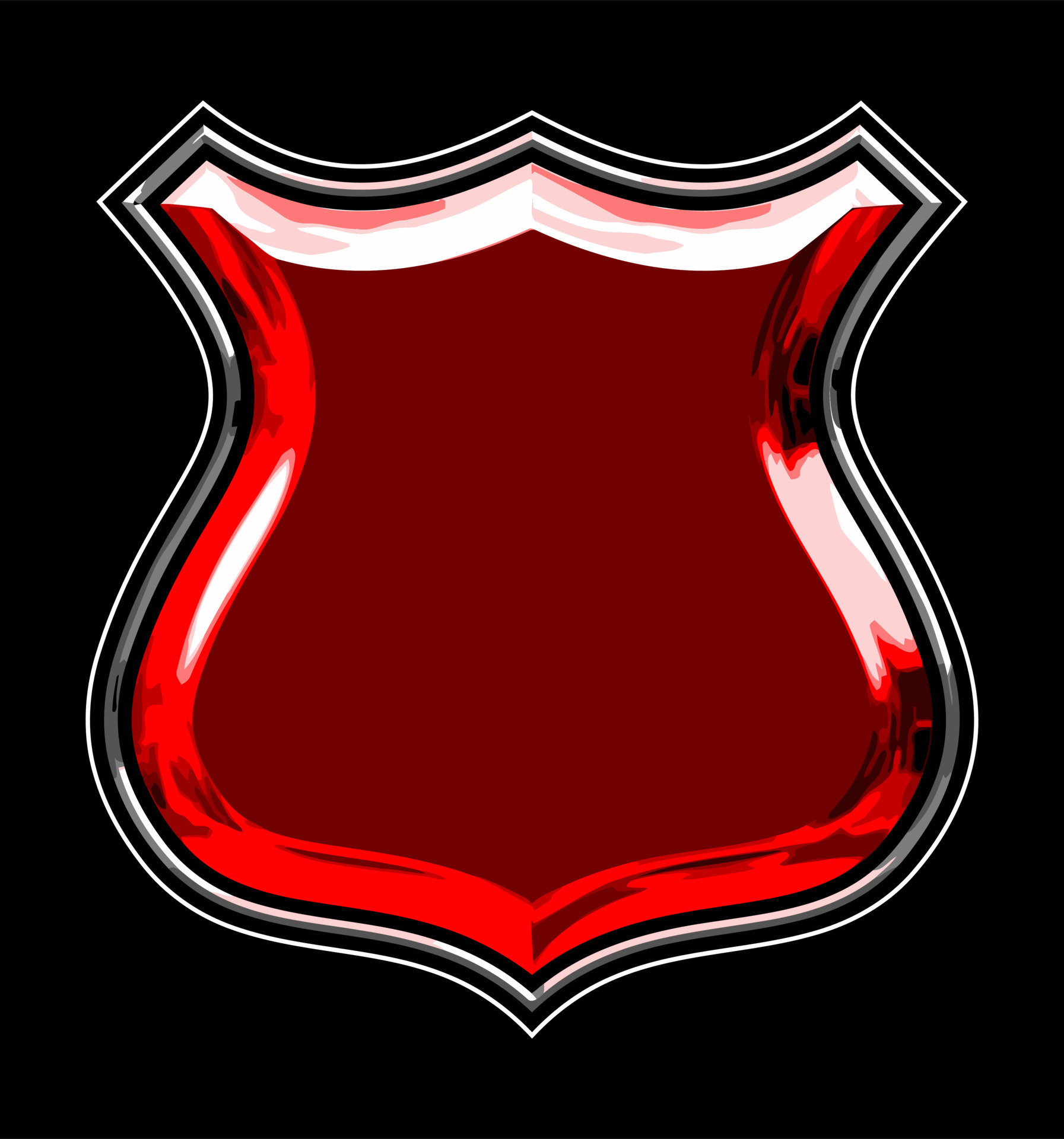 shield vector template for graphic design 15340903 Vector Art at Vecteezy