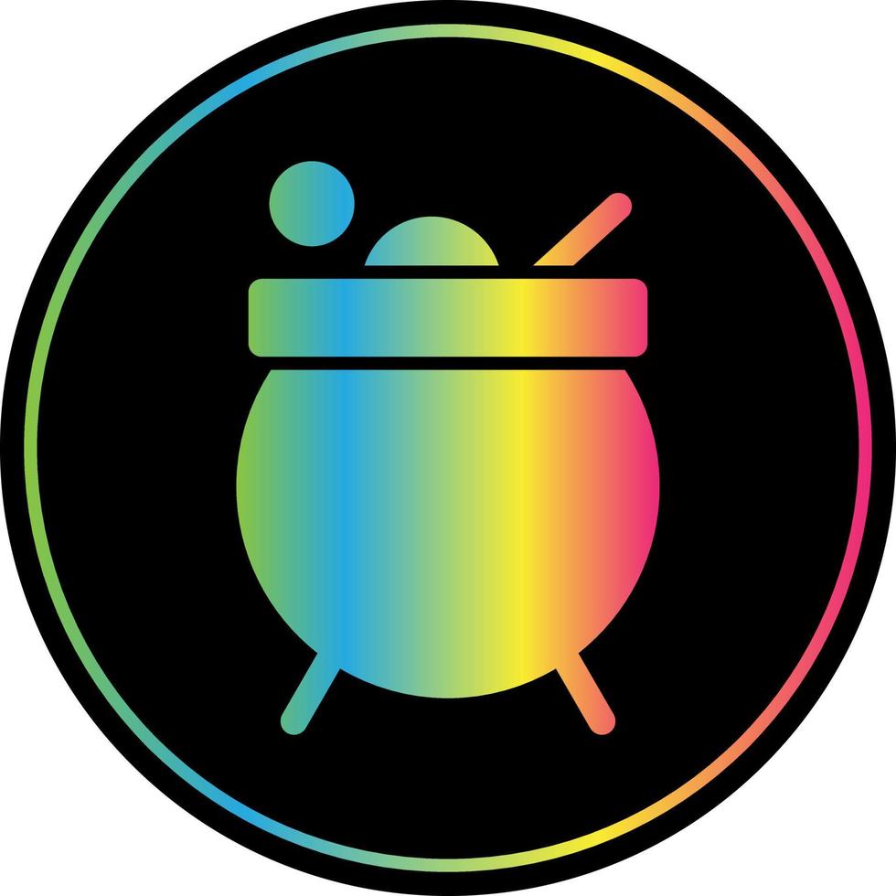 Cauldron Vector Icon Design