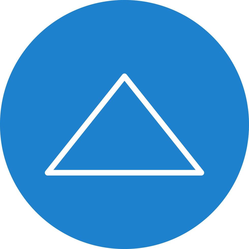 Triangle Vector Icon Design