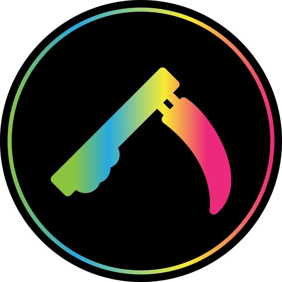 Scythe Vector Icon Design