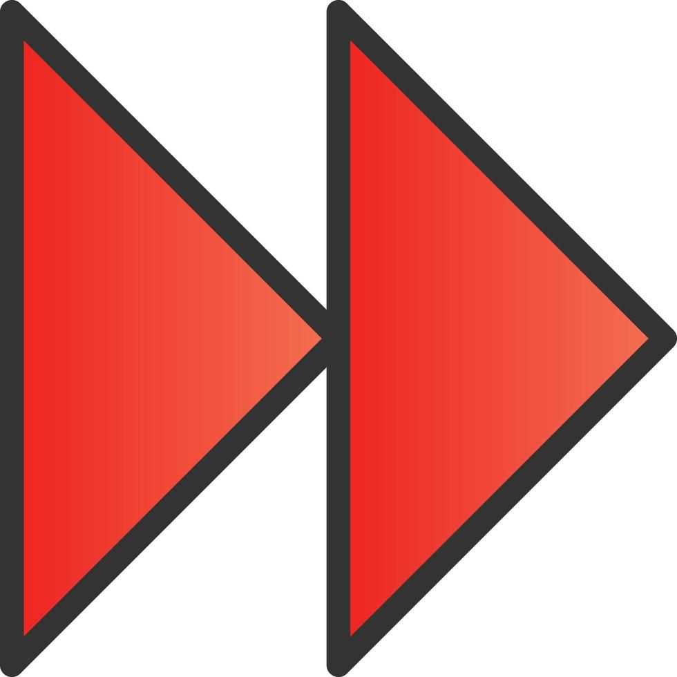 Forward Vector Icon Design