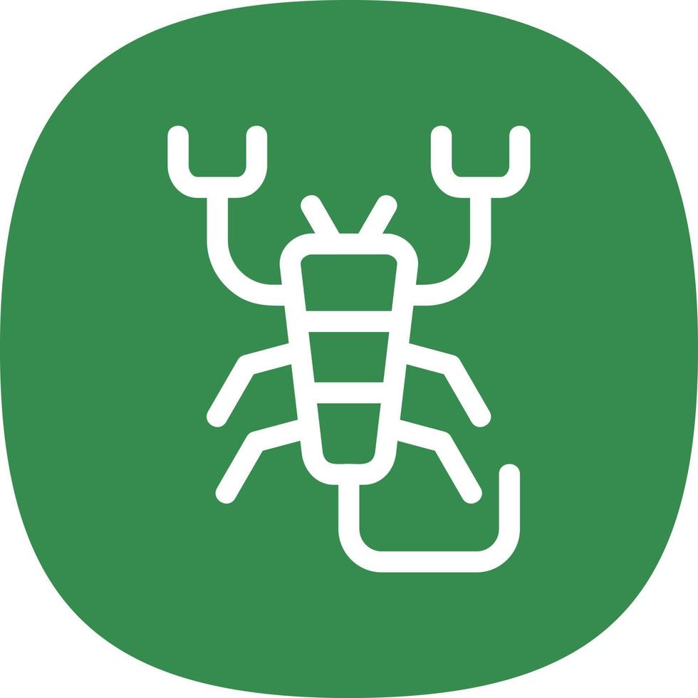 Scorpion Vector Icon Design