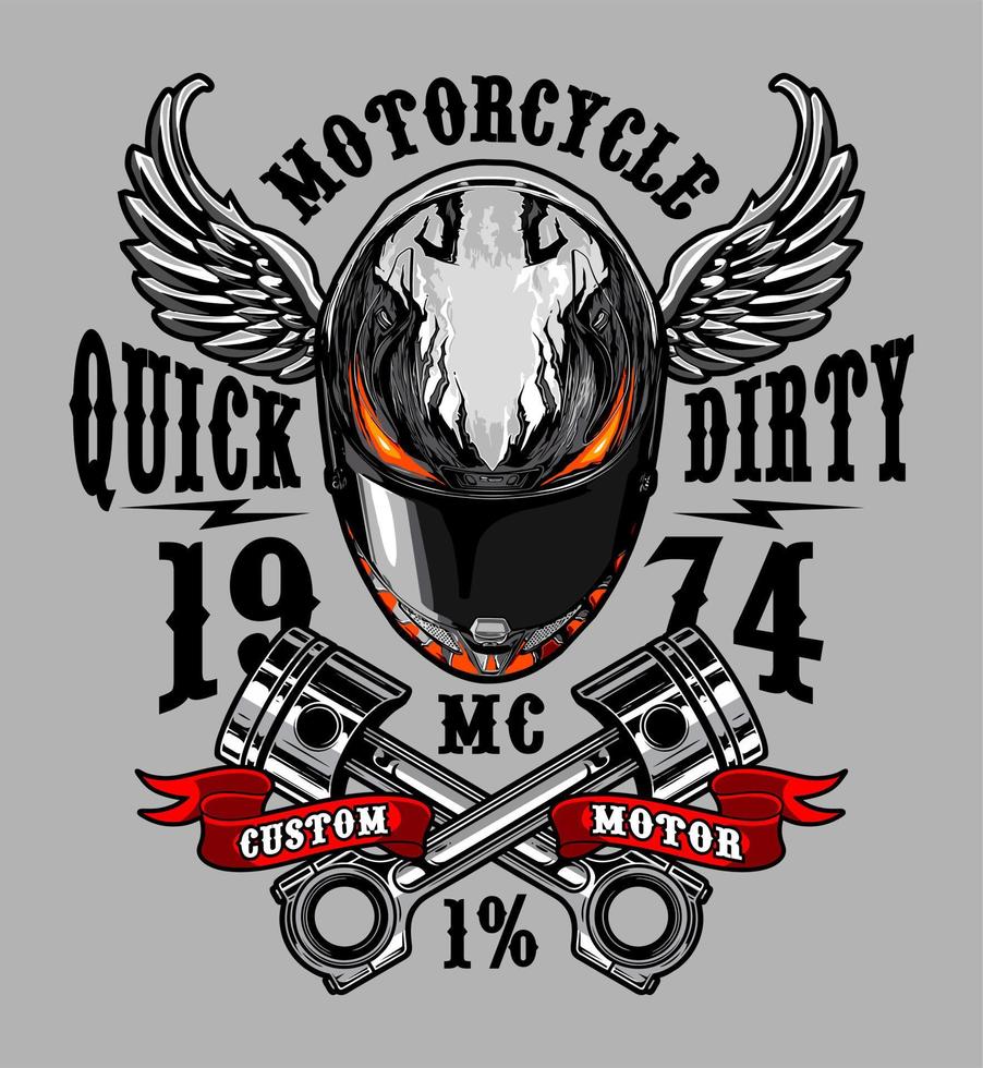 biker vector template