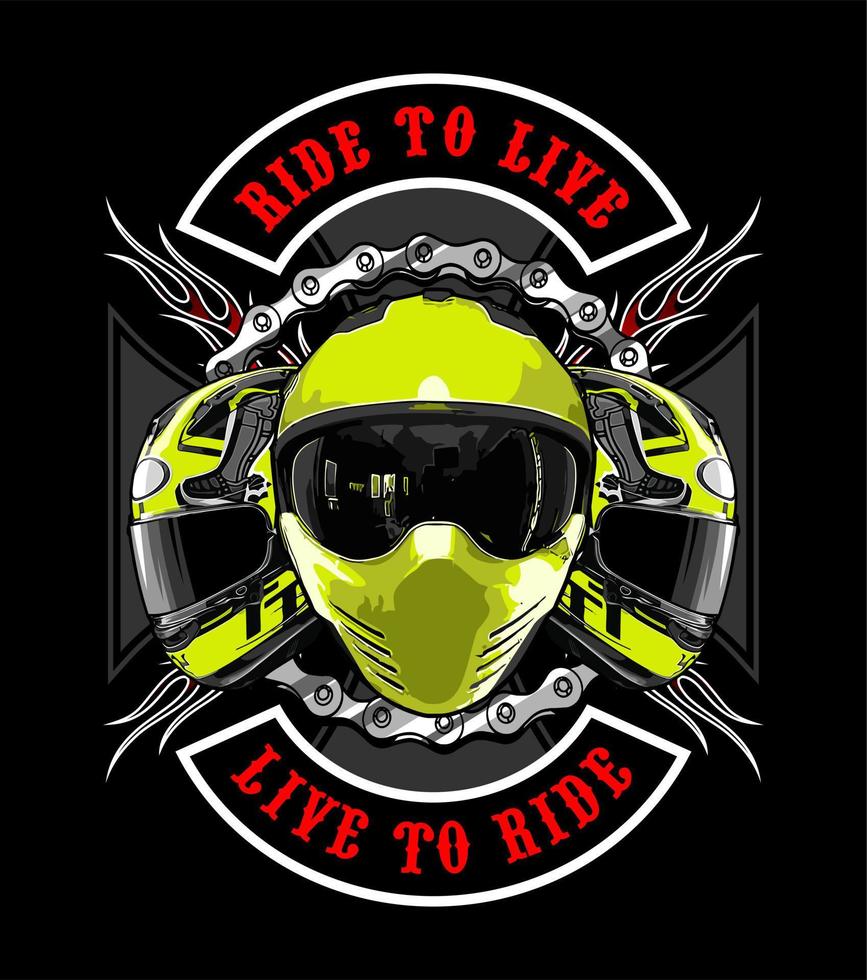 biker vector template for graphic design