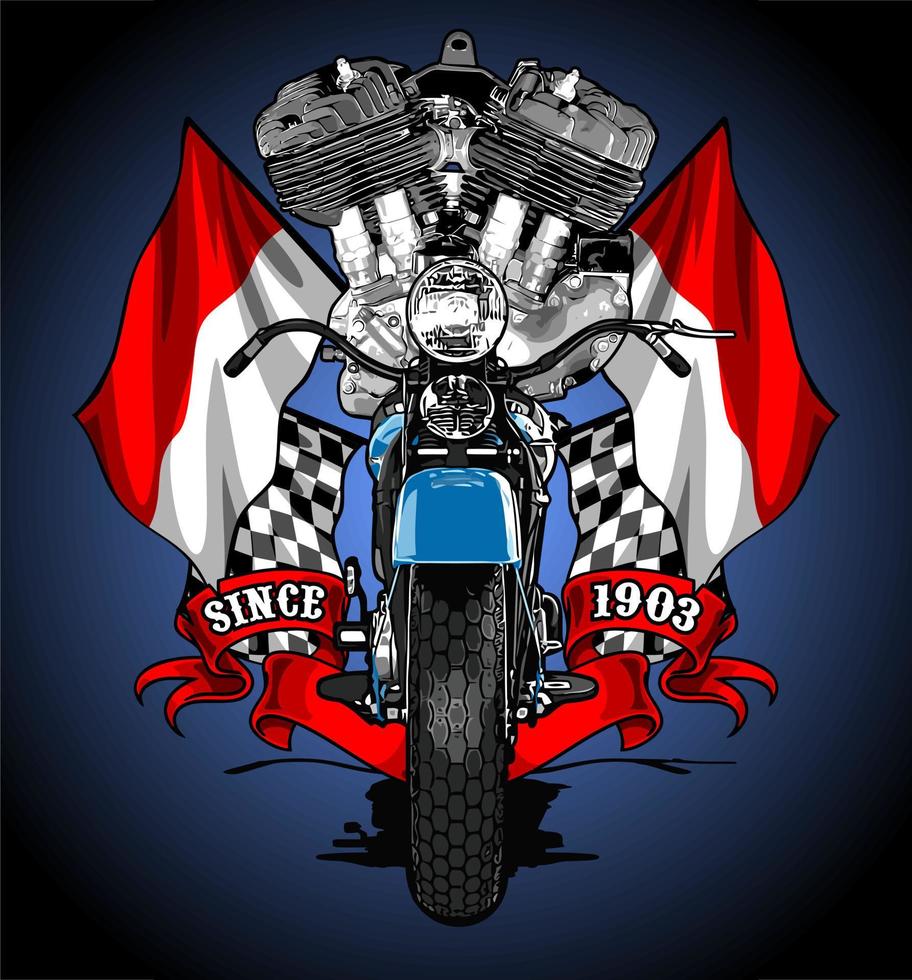 biker vector template for graphic design