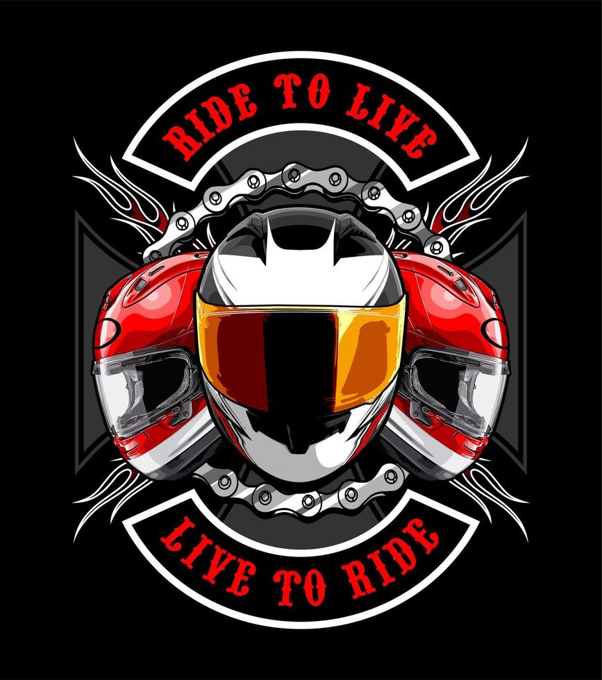 biker vector template for graphic design