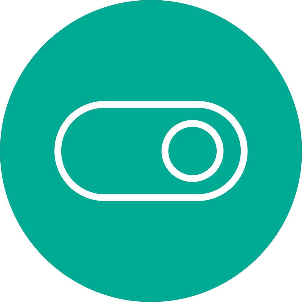 Toggle Right Vector Icon Design