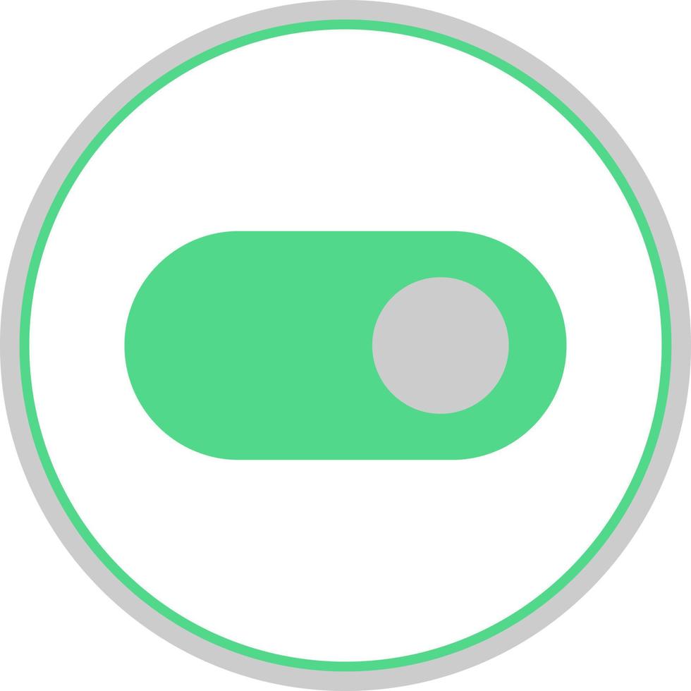 Toggle Right Vector Icon Design