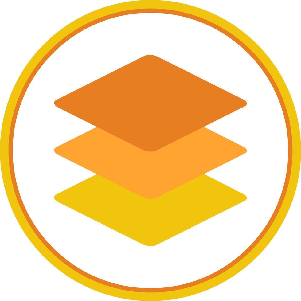 Layers Vector Icon Design