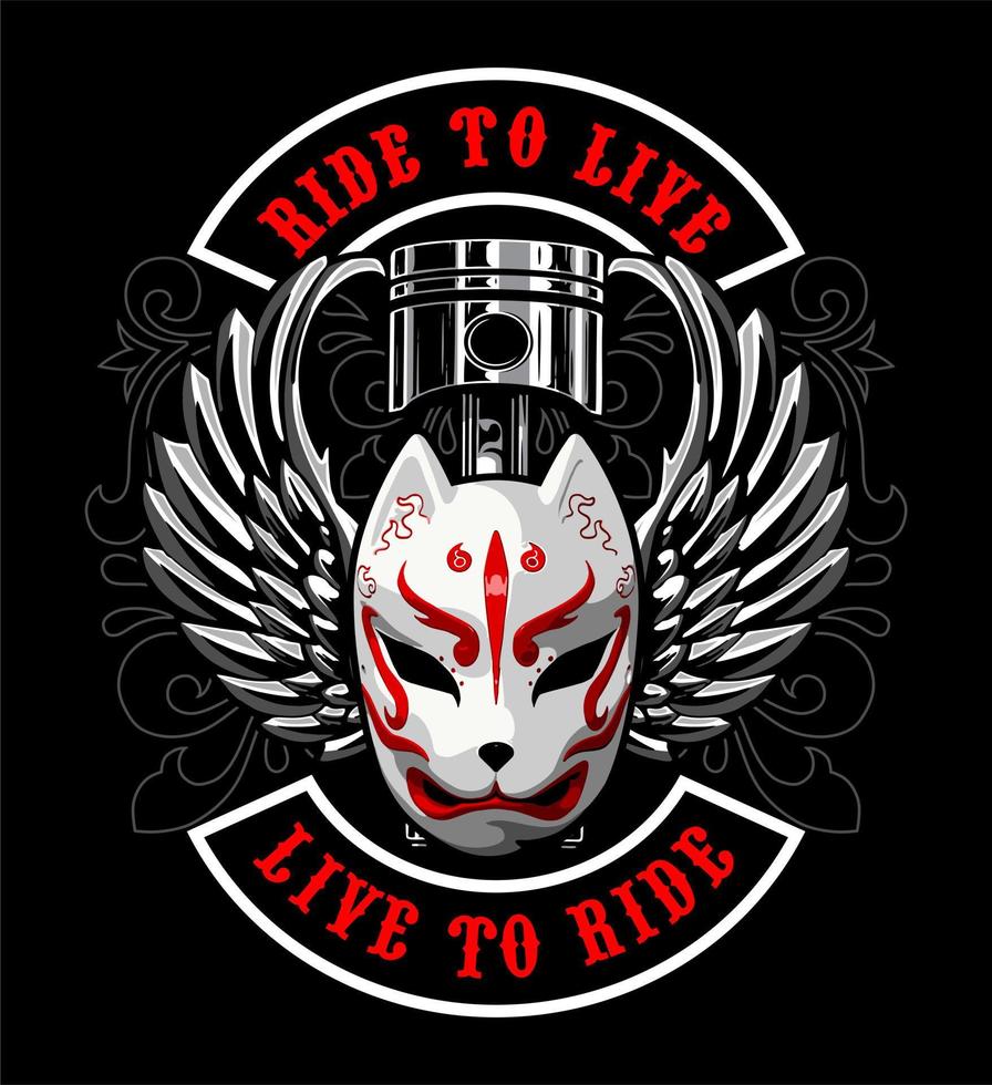 biker vector template for graphic design