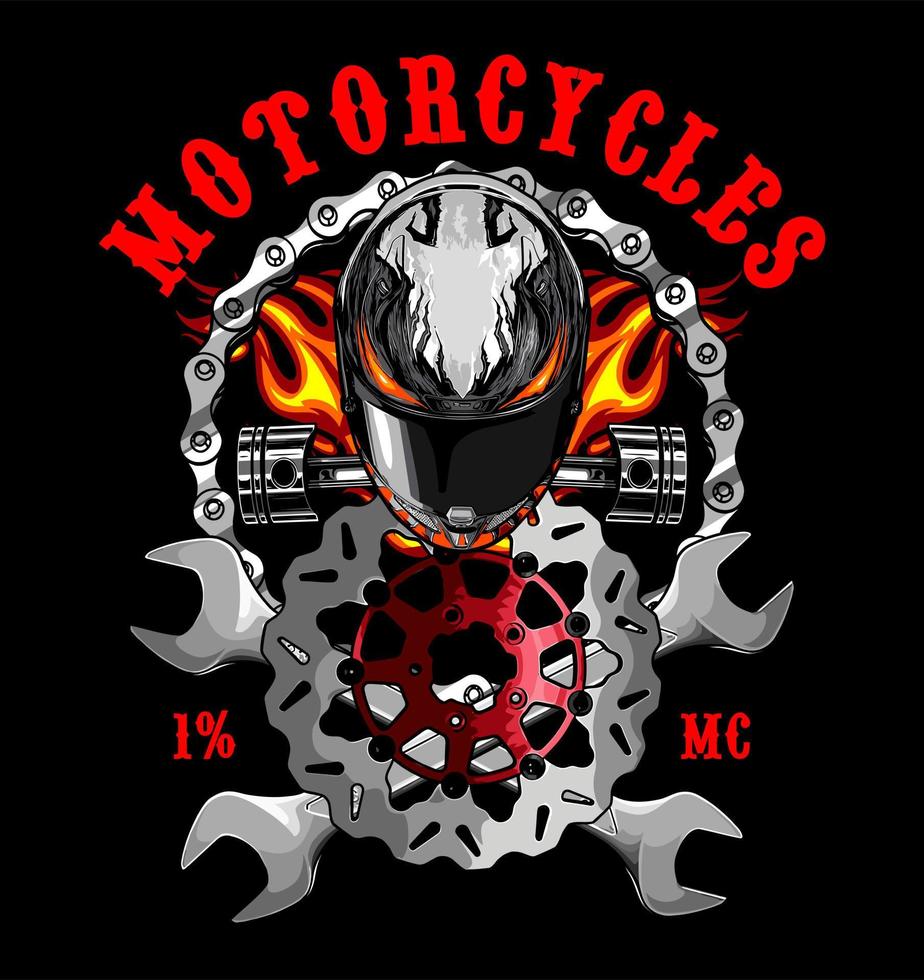 biker vector template for graphic design