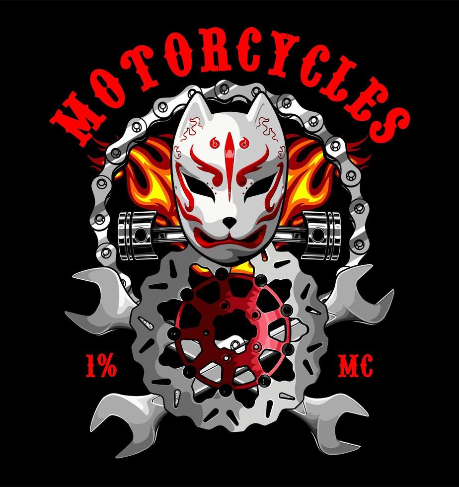 biker vector template for graphic design