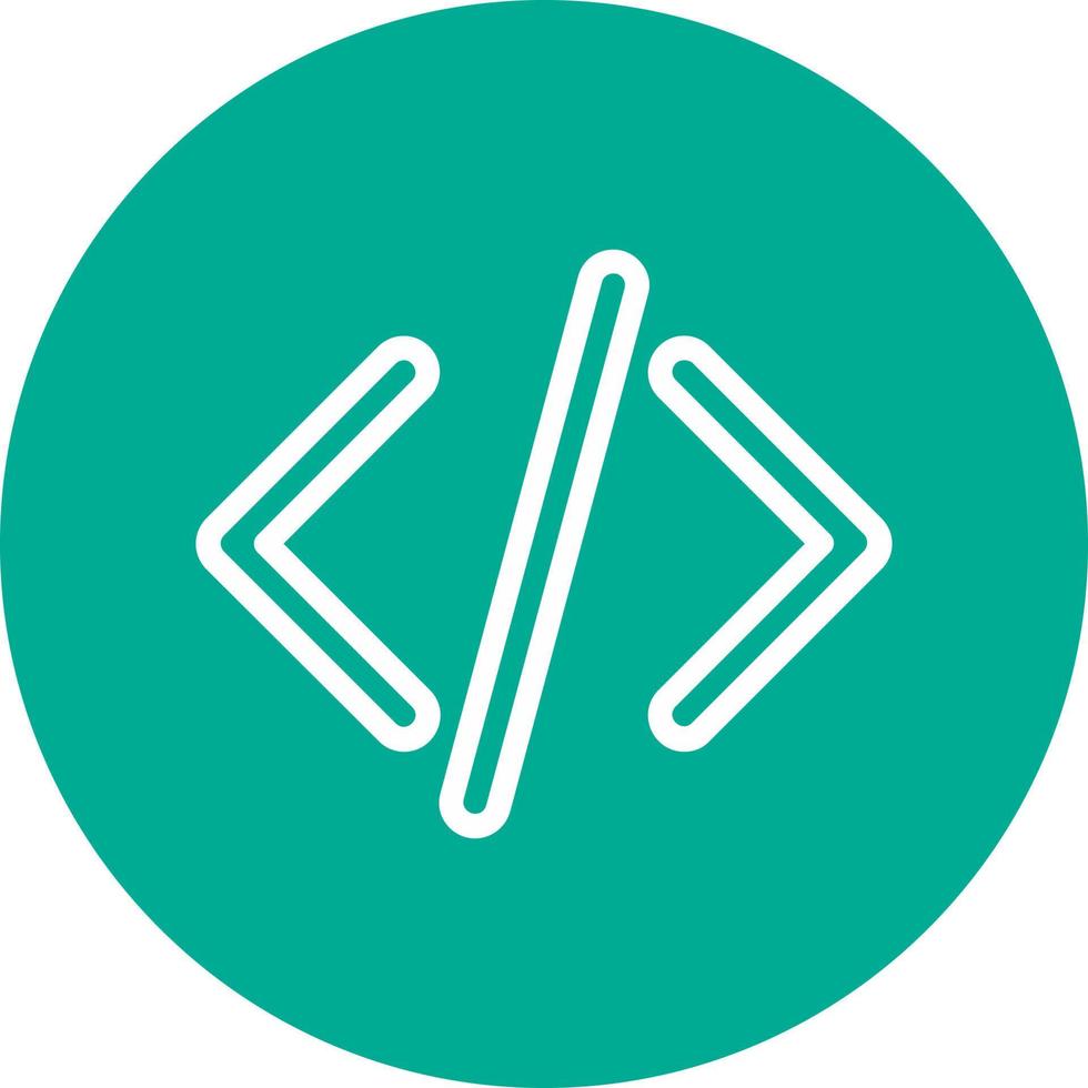 Code Vector Icon Design