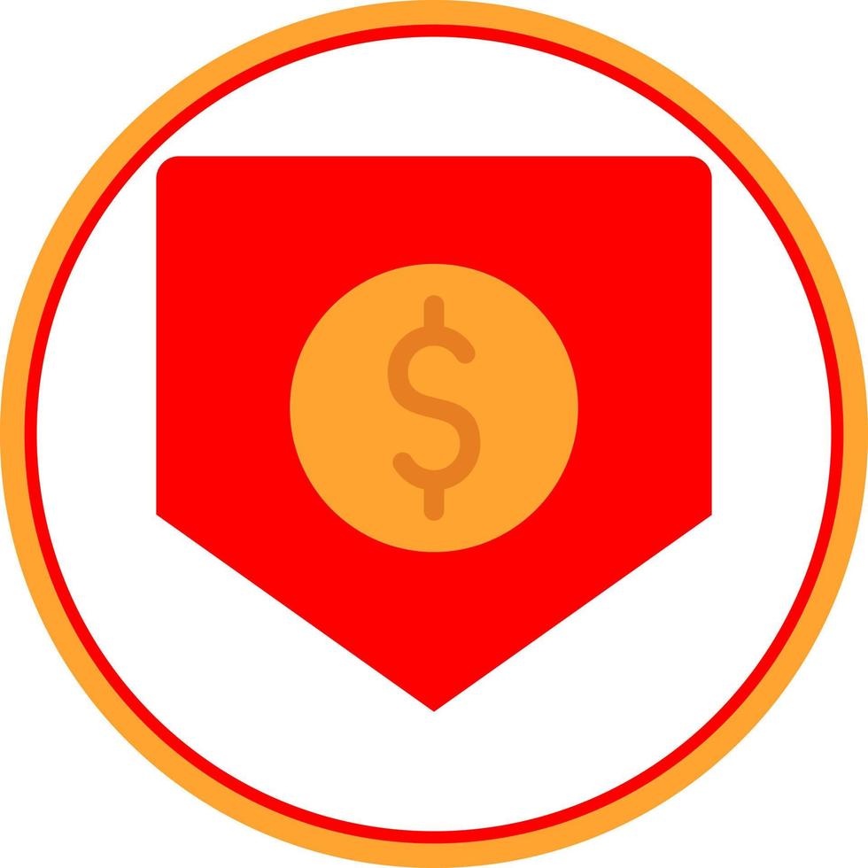 Pocket Money Vector Icon Design