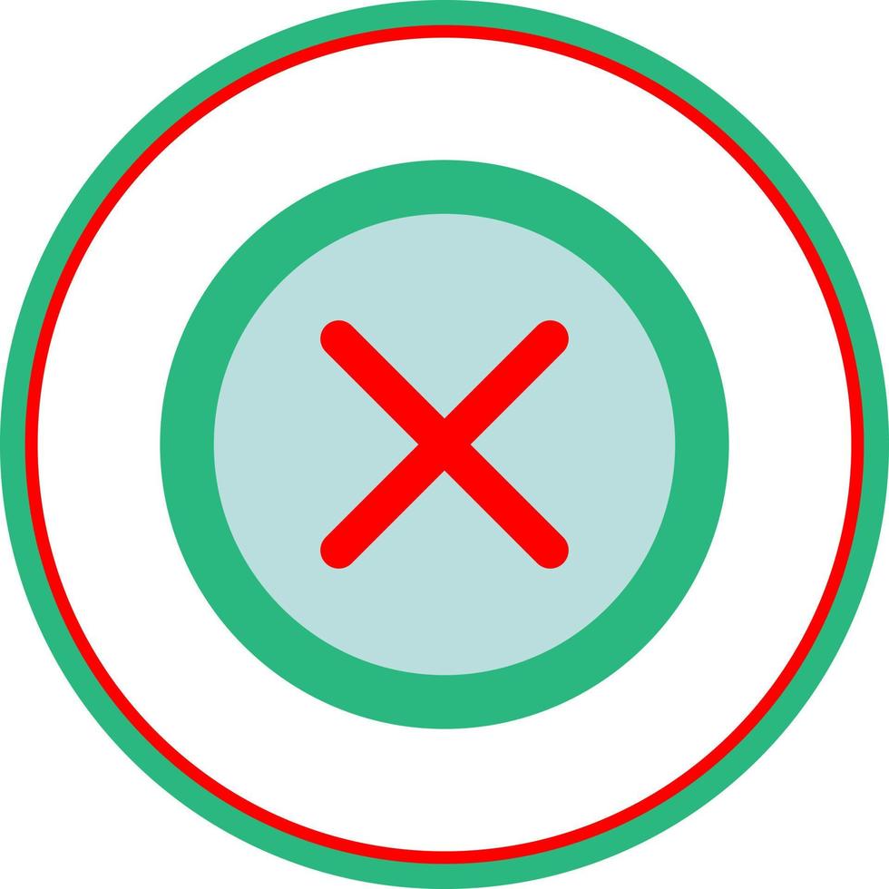 Cross Vector Icon Design